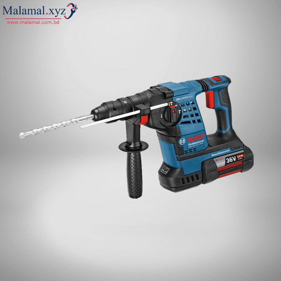 36V Cordless SDS Rotary Hammer Plus Machine Brand Bosch GBH 36V