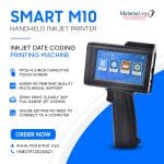 Handheld Inkjet Printer for Date Coding Printing Machine PACKWELL - Smart M10