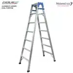 Dual Purpose Aluminium Ladder EVERLAS Malaysia DP-08