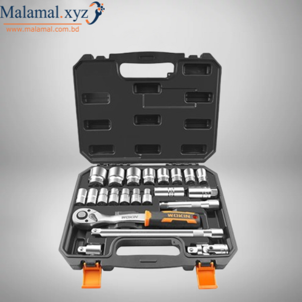22PCS 1/2″ Industrial Socket Set WOKIN - 155222