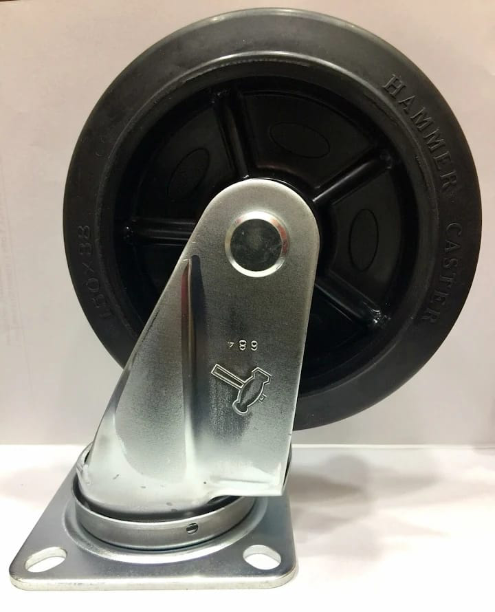 4'' Hammer Caster Wheel Only Moving